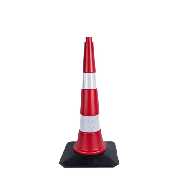Trafik Konisi 75 Cm (Kauçuk Tabanlı) 3 Kg