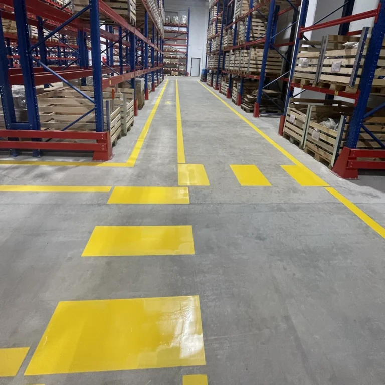 Fabrika İş Güvenliği Çizgileri Çerkezköy