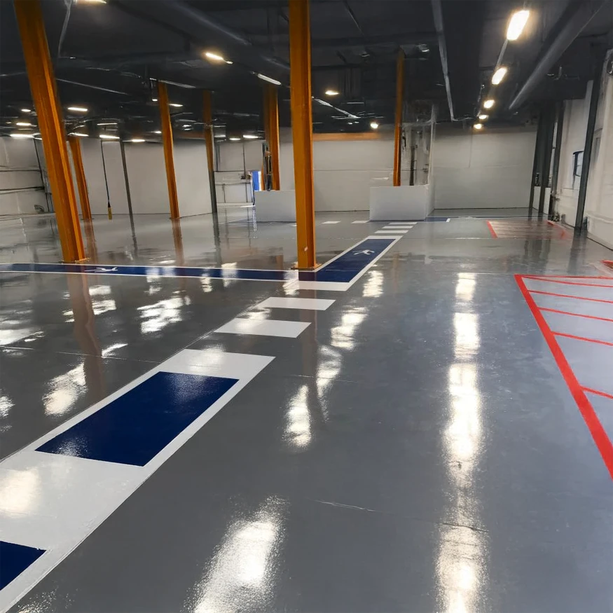 Otopark Yol Çizgi Boyası